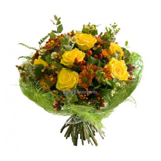 Желтые букеты