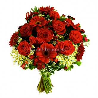 Красные букеты